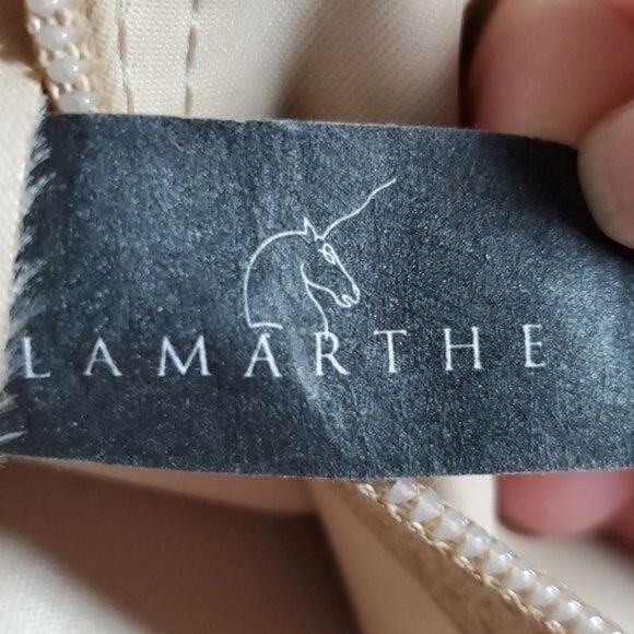 Lamarthe Italy Leather Bag Lucite Handle Satchel Handbag Purse WOMEN'S WOMAN'S - Picture 12 of 16